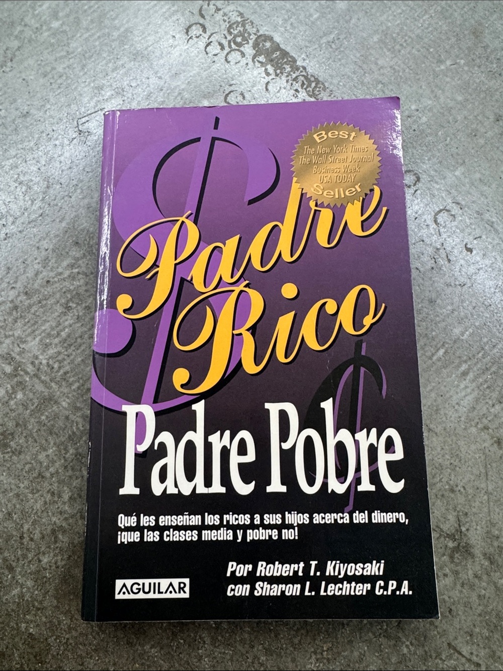 Padre Rico Padre Pobre — Purple Cover Personal Finance Book